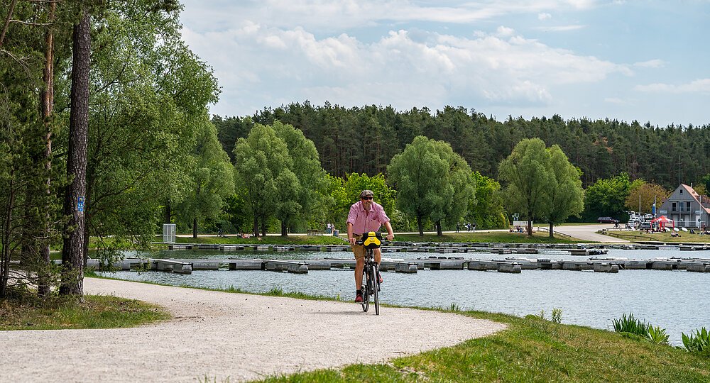 Radeln am See