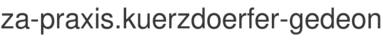 za-praxis.kuerzdoerfer-gedeon