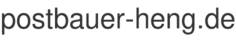 postbauer-heng.de